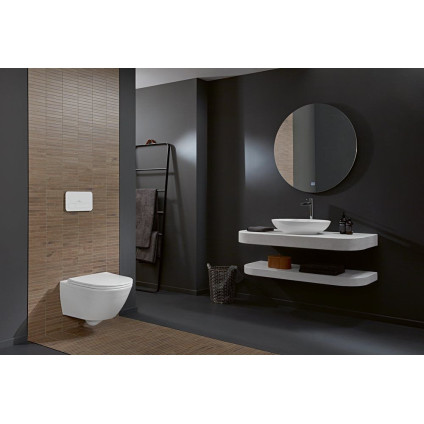 Унитаз подвесной Villeroy & Boch Universo Twistflush Combi-Pack 4670T9R1