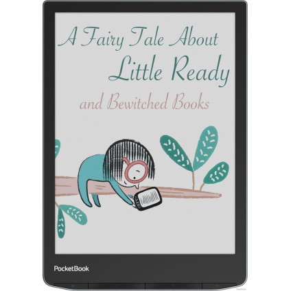 Электронная книга PocketBook 743K3 InkPad Color 3 (черный/серебристый)