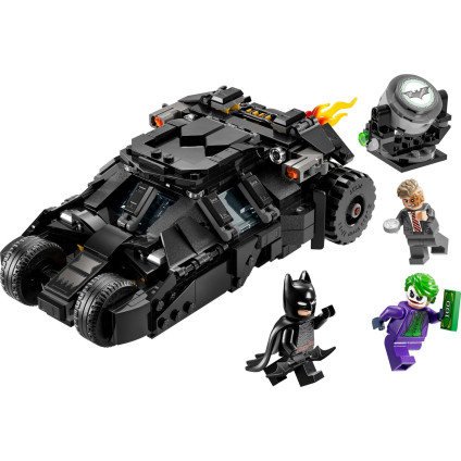Конструктор LEGO Batman 76303 Бэтмен на Тумблере против Двуликого и Джокера