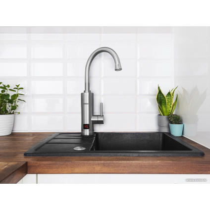 Проточный электрический водонагреватель-кран N'oveen IWH850 Inox