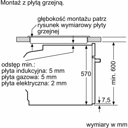 Электрический духовой шкаф Bosch Serie 4 HBA534EB3