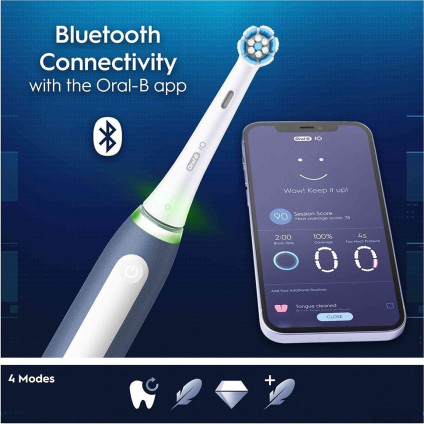 Электрическая зубная щетка Oral-B iO 4 My Way Ocean Blue + extra Brush IOG4K.2N6.1DK
