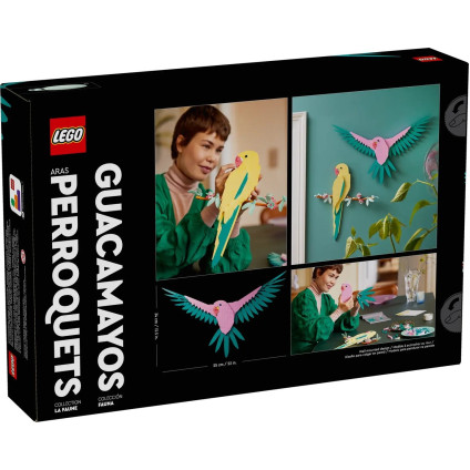 Конструктор LEGO Art 31211 Коллекция фауны - Попугаи Ара