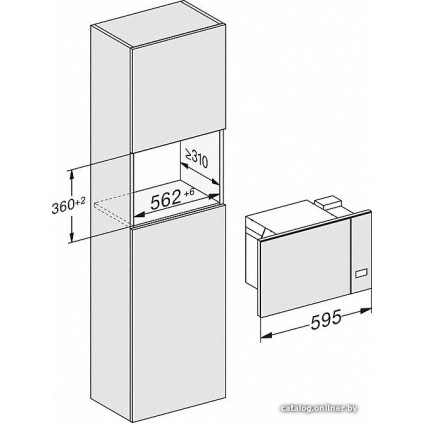 Микроволновая печь Miele M 2230 SC OBSW