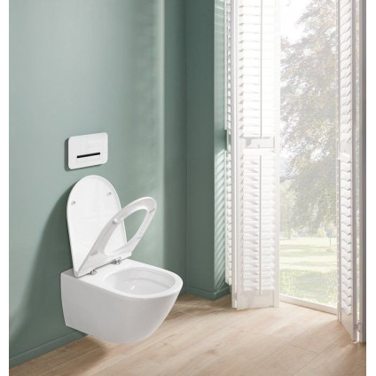 Унитаз подвесной Villeroy & Boch Universo Twistflush Combi-Pack 4670T9R1