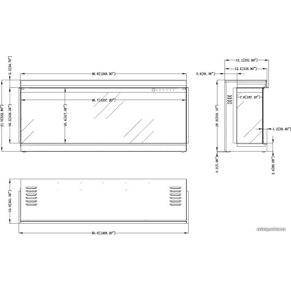 Электрокамин Aflamo Superb 50