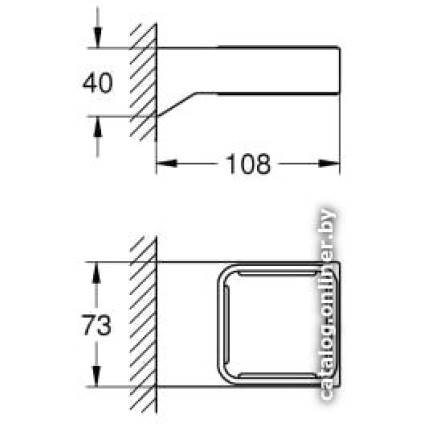 Держатель для мыльницы и стакана Grohe Grohe 40865000