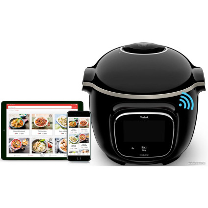 Мультиварка-скороварка Tefal Cook4me Touch CY9128