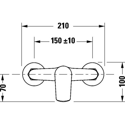 Смеситель Duravit No.1 N14230000010