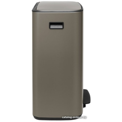 Мусорное ведро Brabantia Bo Pedal Bin 60 л (платиновый)