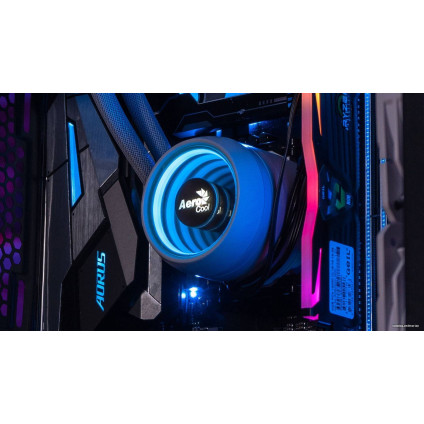 Система жидкостного охлаждения для процессора AeroCool Mirage L240 (черный)