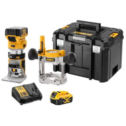 Вертикальный фрезер DeWalt DCW604P2 (с 2-мя АКБ, кейс)