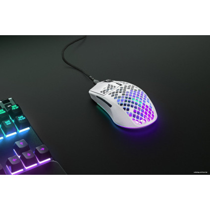 Игровая мышь SteelSeries Aerox 3 2022 Edition (белая)