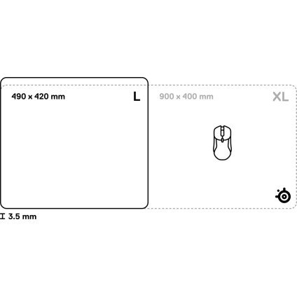 Коврик для мыши SteelSeries QcK Performance L Speed