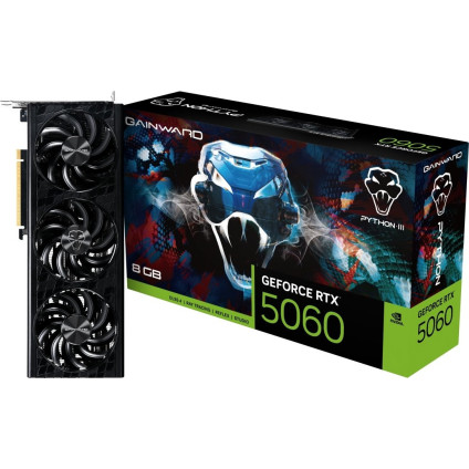 Видеокарта Gainward GeForce RTX 5060 Python III NE75060019P1-GB2063T