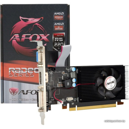 Видеокарта AFOX Radeon R5 220 1GB DDR3 AFR5220-1024D3L5
