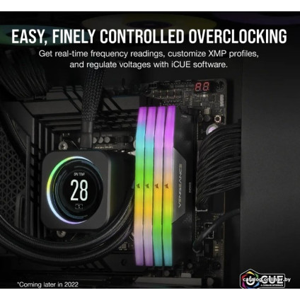 Оперативная память Corsair Vengeance RGB 2x16ГБ DDR5 5600 МГц CMH32GX5M2B5600C40K