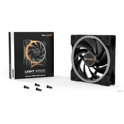 Вентилятор для корпуса be quiet! Light Wings 120mm high-speed PWM BL073