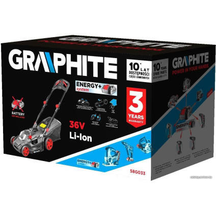 Газонокосилка GRAPHITE 58G033