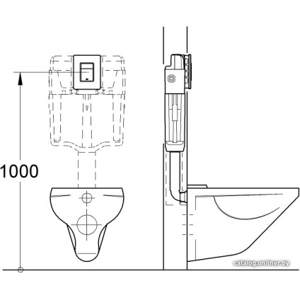 Панель смыва Grohe Skate Cosmopolitan 38732SH0 (альпин-белый)
