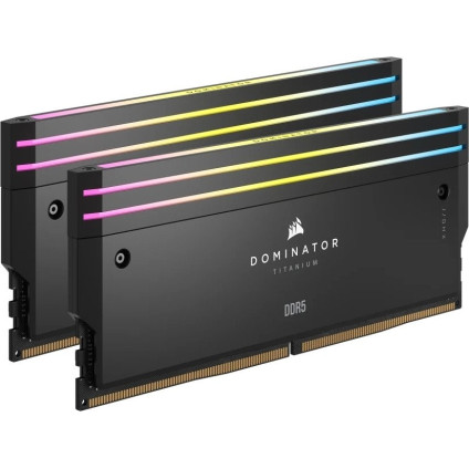 Оперативная память Corsair Dominator Titanium RGB 2x48ГБ DDR5 6400 МГц CMP96GX5M2B6400C32