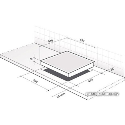 Варочная панель De Dietrich DPI7698GS
