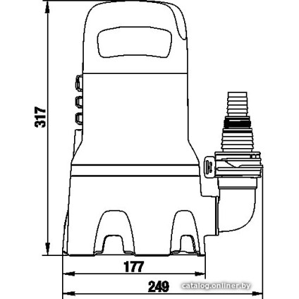 Дренажный насос Gardena 9000 (для грязной воды)