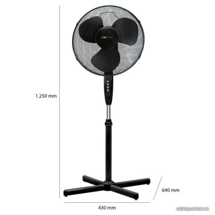 Вентилятор Clatronic VL 3603 S (черный)