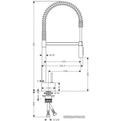 Смеситель Axor Starck [10820000]