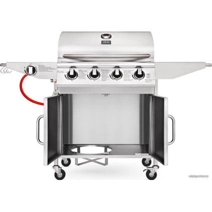 Газовый гриль для дачи Koler Relish v2 (серебристый)