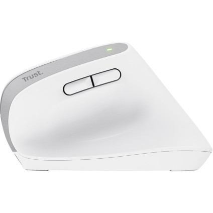 Вертикальная мышь Trust Bayo+ (белый)