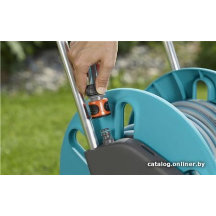 Тележка со шлангом Gardena Тележка AquaRoll M со шлангом Classic (1/2", 20 м) 18512-20