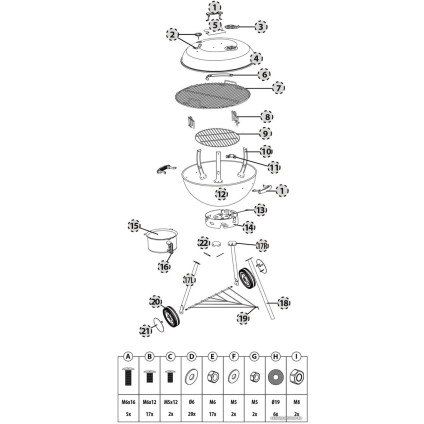 Гриль Landmann Grill Chef Kettle 11100