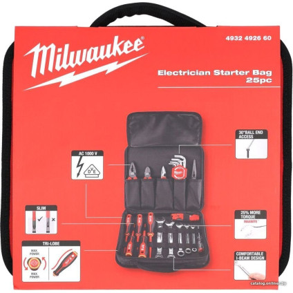 Набор домашнего мастера Milwaukee 4932492660 (25 предметов)