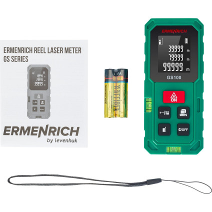Лазерный дальномер Ermenrich Reel Plus GS100 83082