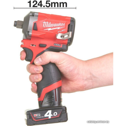 Гайковерт Milwaukee FUEL M12 FIWF12-422X 4933464616 (с 2-мя АКБ, кейс)