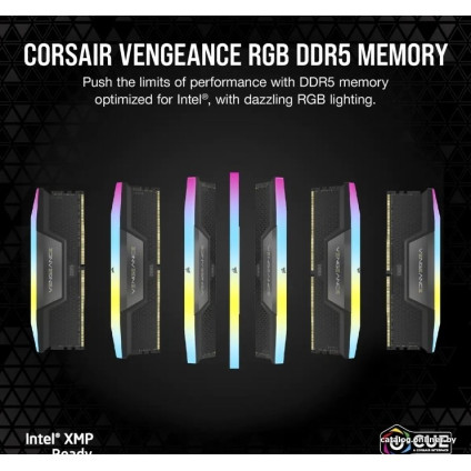 Оперативная память Corsair Vengeance RGB 2x16ГБ DDR5 5600 МГц CMH32GX5M2B5600C40K
