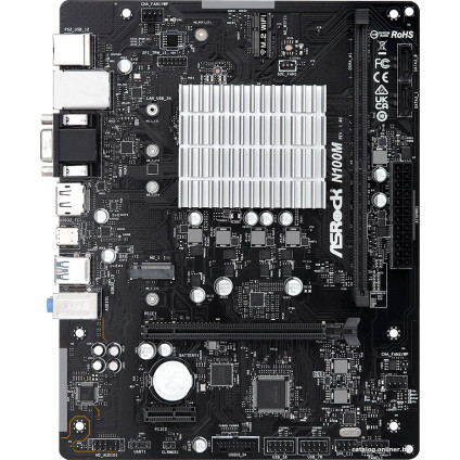 Материнская плата ASRock N100M