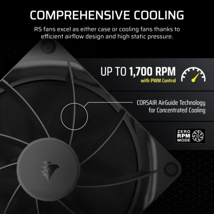 Комплект вентиляторов для корпуса Corsair RS140 Dual Pack CO-9050191-WW