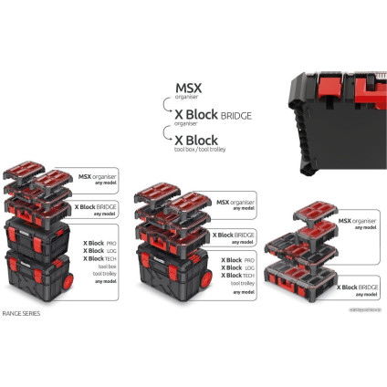 Органайзер Kistenberg X-Block Bridge Organiser KXBB5540S