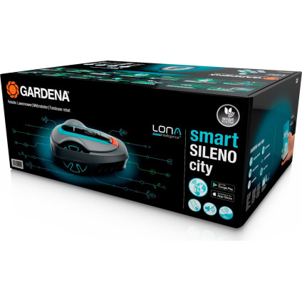 Газонокосилка-робот Gardena Smart Sileno City 600 19603-72