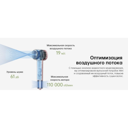 Фен Laifen Mini (розовый)