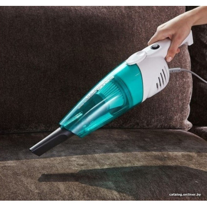 Пылесос Deerma DX118C (международная версия, белый/бирюзовый)