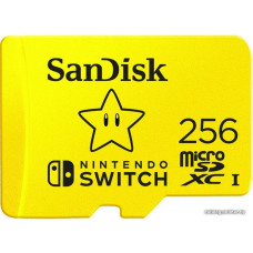 Карта памяти SanDisk Nintendo Switch Licensed Card Super Mario Edition microSDXC 256GB SDSQXAO-256G-GNCZN