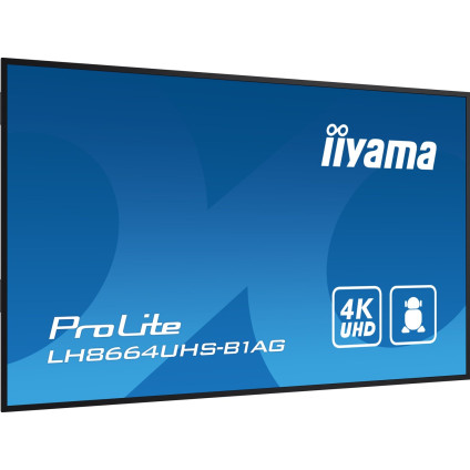 Информационная панель Iiyama ProLite LH8664UHS-B1AG
