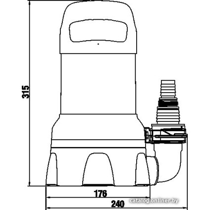 Дренажный насос Gardena 11000 (для чистой воды)