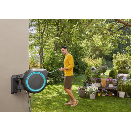 Катушка со шлангом Gardena Катушка со шлангом автоматическая RollUp 18625-20 (13 мм, 30 м)