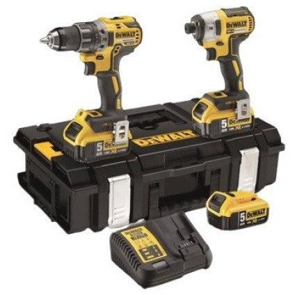 DeWalt DCK266P3 (шуруповерт, винтоверт, 3 АКБ, кейс)