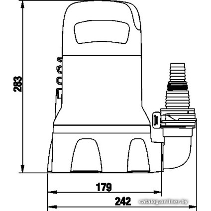 Дренажный насос Gardena 9000 (для чистой воды)