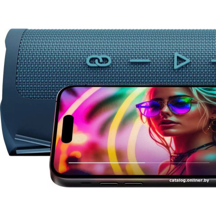 Беспроводная колонка 3mk Fuego (синий)